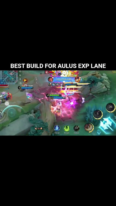 Aulus best build for exp lane #aulus #mlbb #mobilelegends