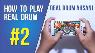 How To Play Real Drum #2 (Drumming Tutorial on Smartphone)