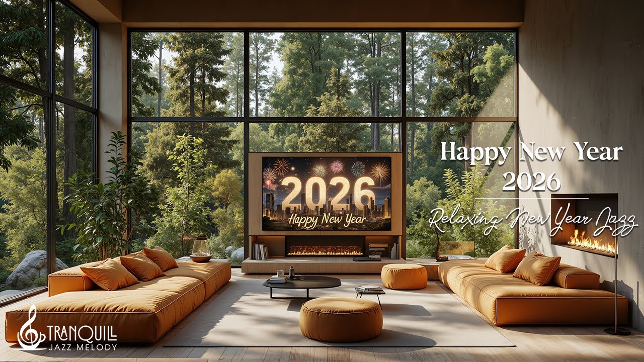 С Новым 2026 Годом! | Нежная Джазовая Атмосфера Для Первого Дня Года И Готовность К Новому Позити...