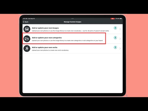 How to video: add a custom category & edit a custom image