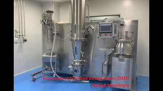 Production of Oral Solid Dosage forms OSD