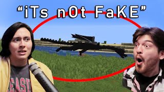 Reacting to The FUΝNIEST FAKE Minecraft Speedruns EVER...