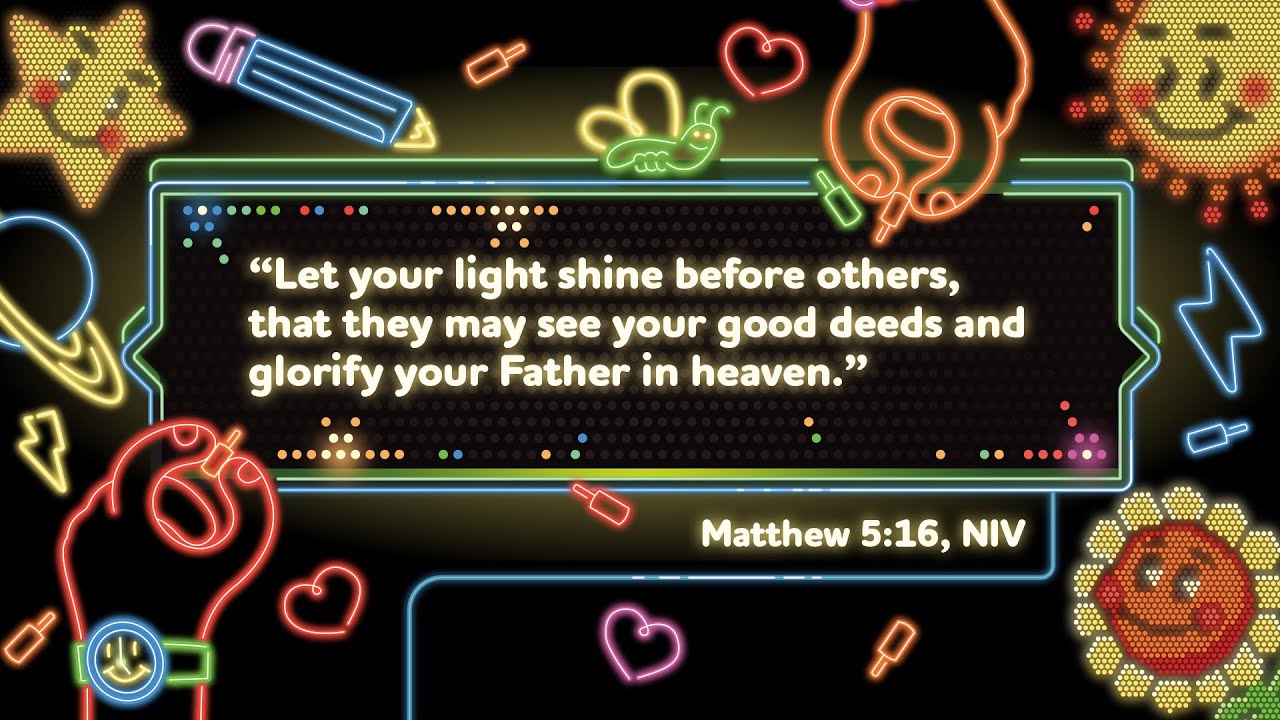 Matthew 5:16 September Power Verse! | Bible Memory Verse with Hand