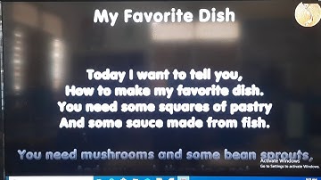 Tiếng Anh khối 4 - Tuần 22: Unit 8 - Lesson 5: Skills Time!