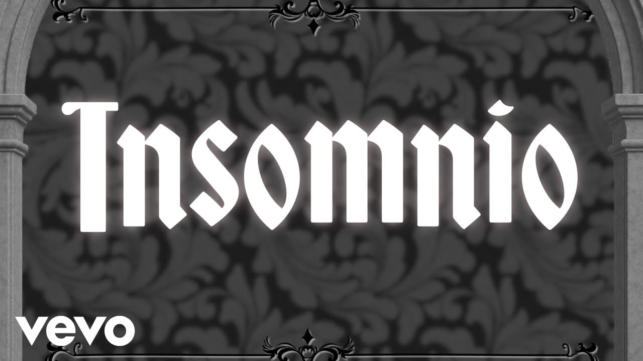 EL DE LA TINTA - INSOMNIO (LETRA)