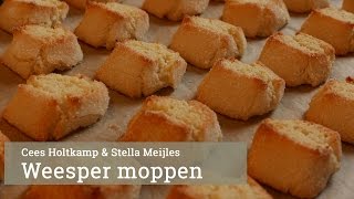 Weesper Moppen  Almond paste cookies from the Dutch city of Weesp  with Cees Holtkamp
