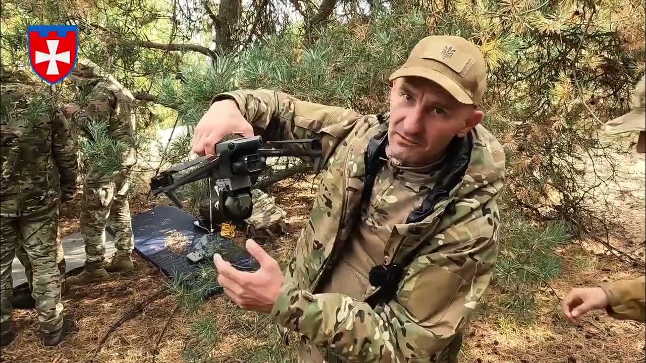 104 бригада ТрО Рівненщини навчає операторів БпЛА - YouTube