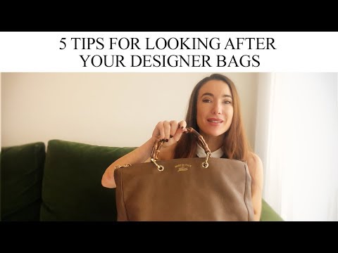 HOW TO: store, protect & maintain your luxury designer bags