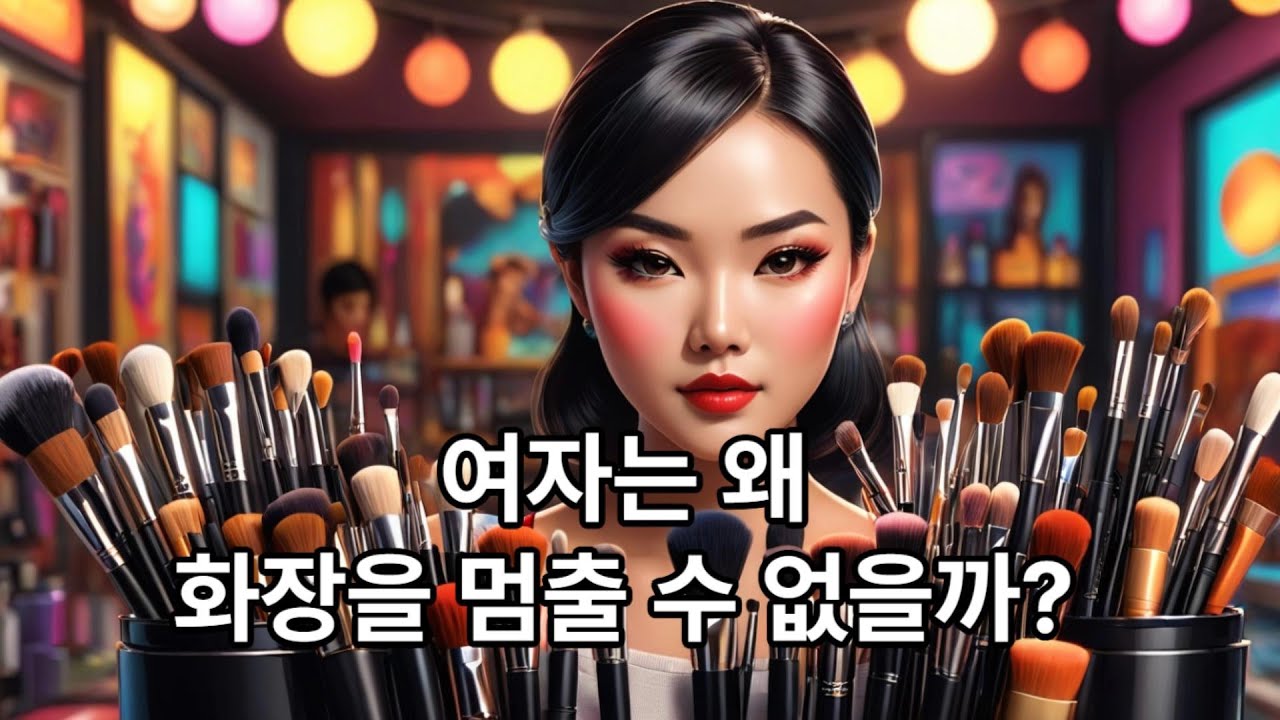 여자는 왜 화장을 멈출 수 없을까?