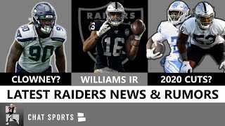 The latest raiders news and rumors swirling around right now focuses
on biggest nfl free agent jadeveon clowney potential interest in
him...