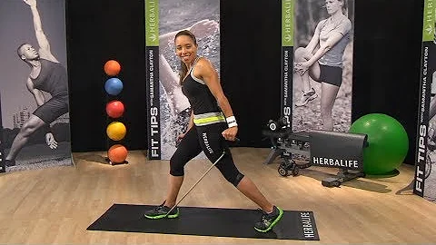 Resistance band workout: Samantha Clayton's Body B...