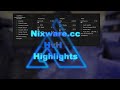 Nixware.cc HvH Highlights | Config + Lua In Desc