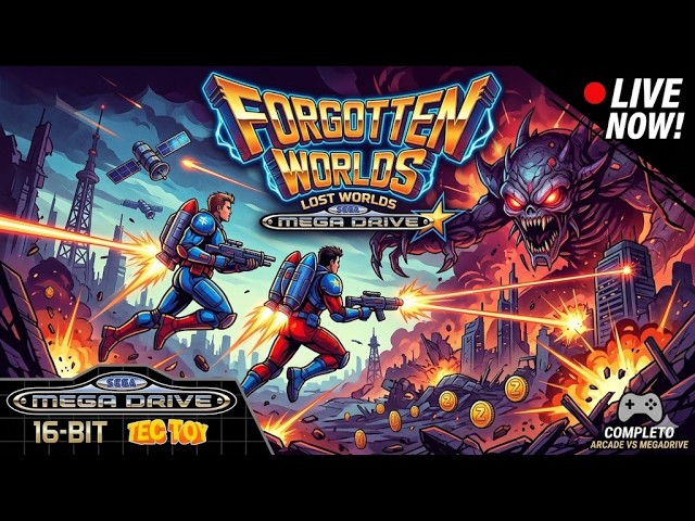 Forgotten Worlds Até Zerar! Mega Drive - YouTube