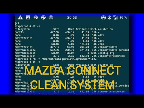 MAZDA CONNECT LOGS