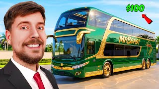 I Turned a Rusty Old Bus Into a Luxury Dream Bus 😱