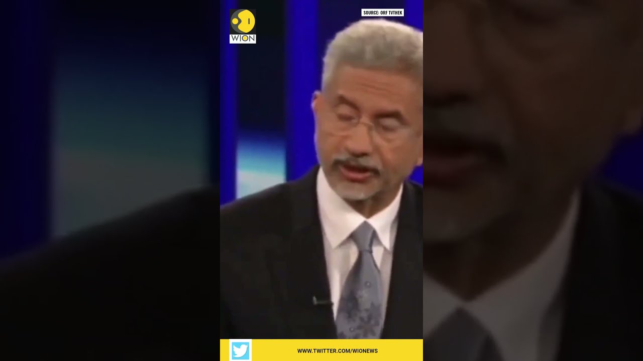 Watch India S Jaishankar Takes On Europe Importing Russian Energy WION Shorts