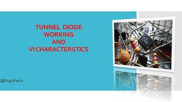 TUNNEL DIODE: WORKING AND VI CURVE