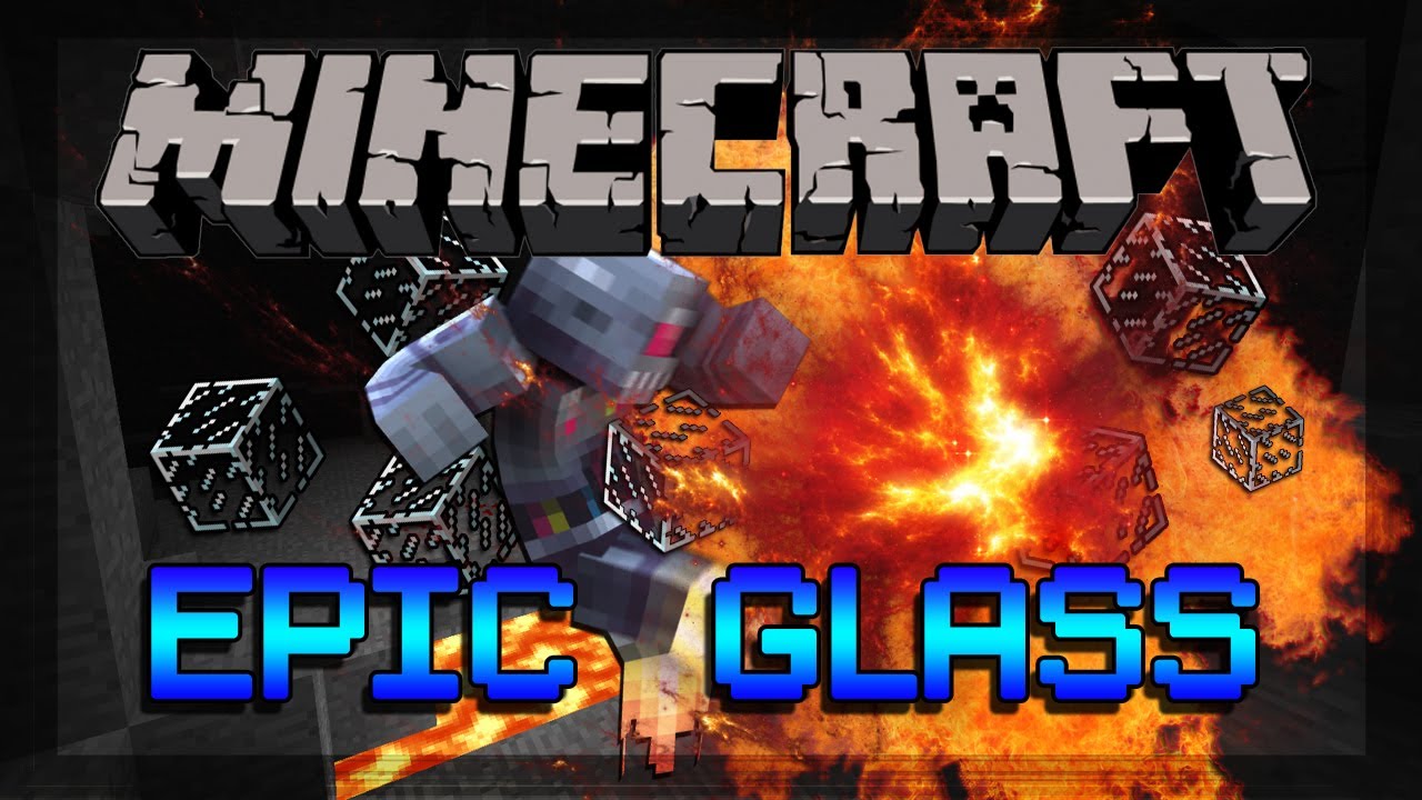 Minecraft Epic Glass Breaking Plugin YouTube