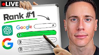watch me build a B2B SEO strategy for a founder (live)