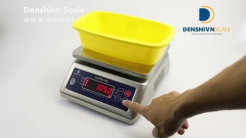 Cân điện tử chống nước Super SS - Công ty Cân Điện Tử Denshivn