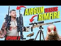 Airgun versus rimfire ep 2 i airgun hunting wild pigeons in africa i rimfire pest control