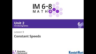 Unit 2 Lesson 9  6th Grade   Open Up Resources