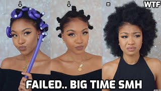 I TRIED TO CURL MY TYPE 4 HAIR IN TWO DIFFERENT WAYS… AND THIS IS WHAT I GOT | DisisReyRey