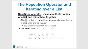 CIS 2 - Python - Chapter 7 - Section 7.1 Sequences and Section 7 2 Introduction to Lists Part 1 of 2