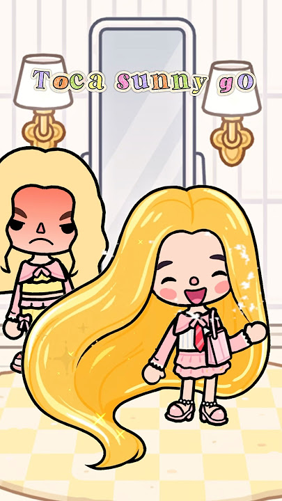 My twins are jealous of my hair#tocaboca #tocalifeworld #shorst