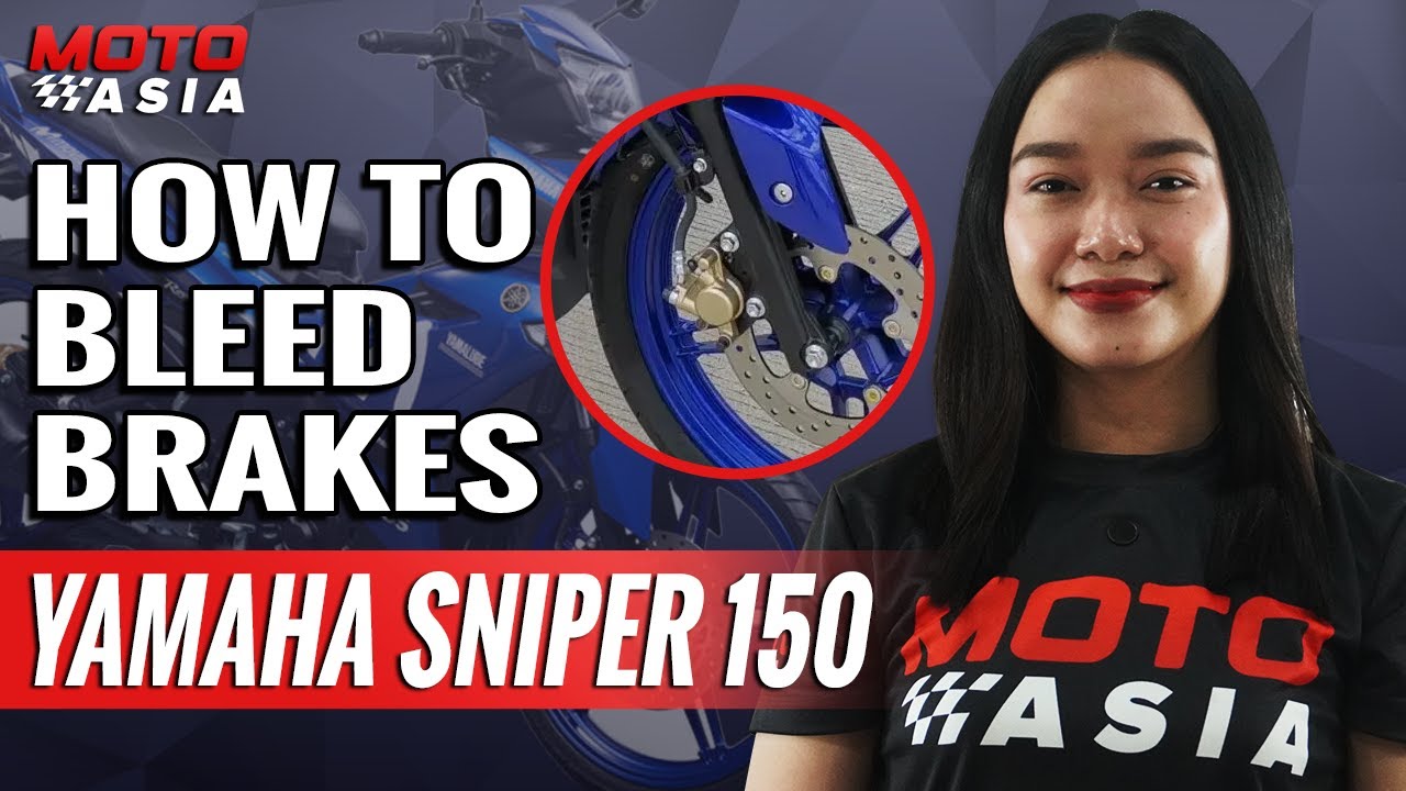 How to Bleed Brakes on Yamaha Sniper 150 | Step by Step Guide