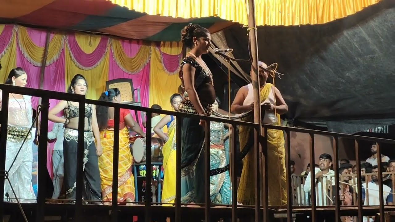 #4k लाडकी बहीण योजना मध्ये घातलेले हेलपाटे, तमाशा विद्याराणी सह समाधान भाऊ लोकनाट्य तमाशा मंडळ...