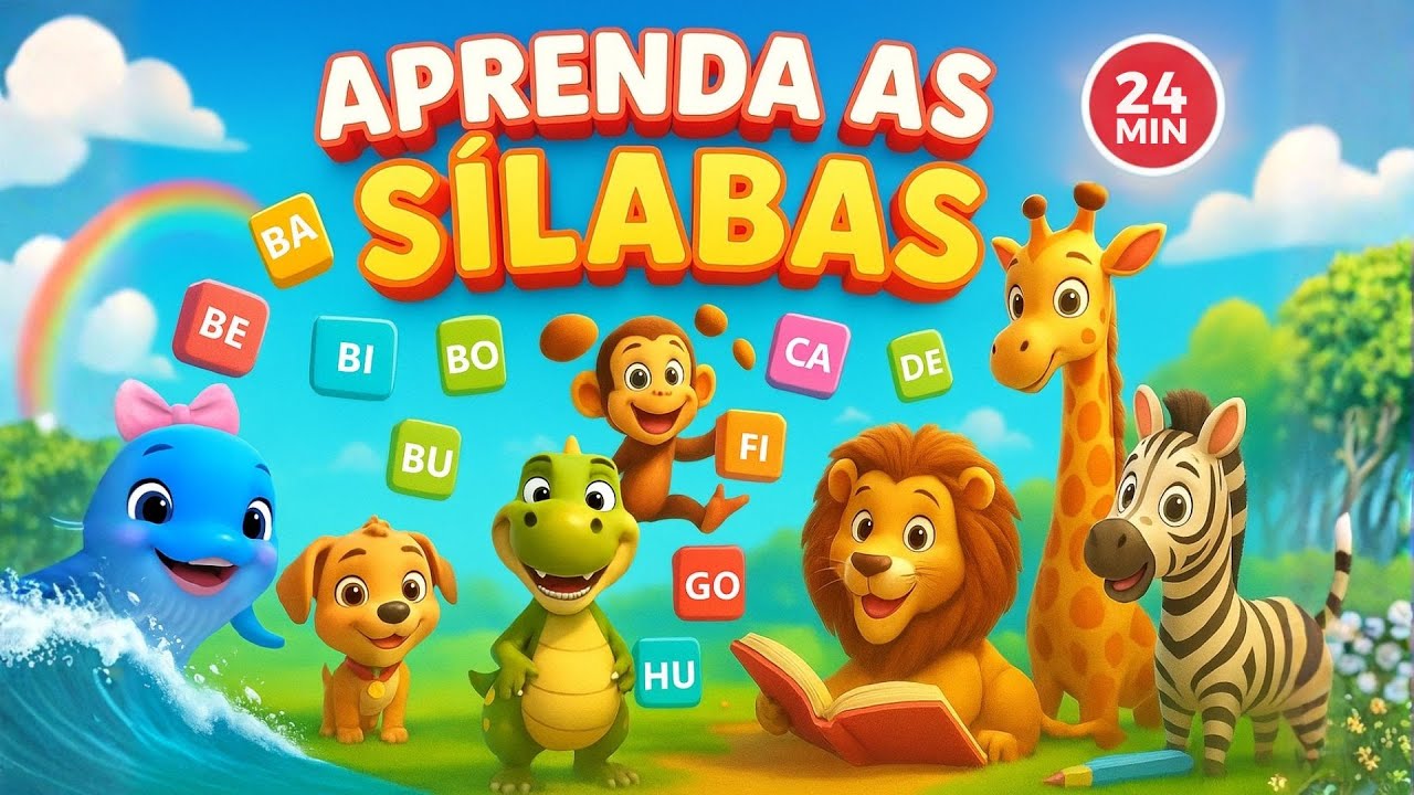 O Melhor Vídeo para Aprender as Sílabas / Silabário