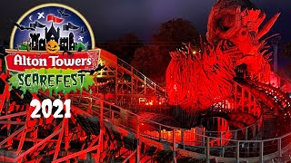 Alton Towers Scarefest 2021 Vlog