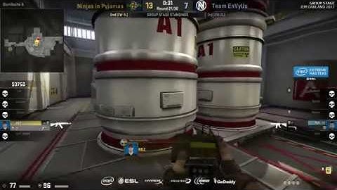 Rez ACE Clutch - NiP vs Team EnVyUs - IEM Oakland 2017