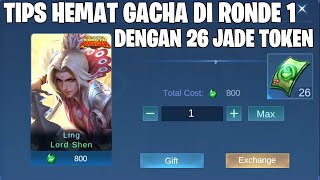 TIPS HEMAT GACHA EVENT KUNGFU PANDA DI RONDE 1 PAKAI 26 JADE TOKEN - MOBILE LEGENDS