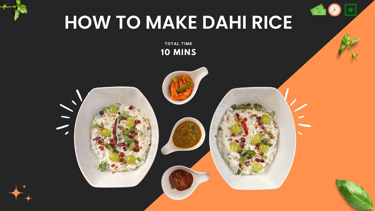 Dahi/Yogurt Rice English Kay's Prescription for Painless Cooking