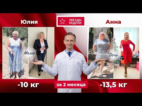 Юлия и Анна -23,5 кг на двоих за 2 месяца. Как худеть всей семьей?