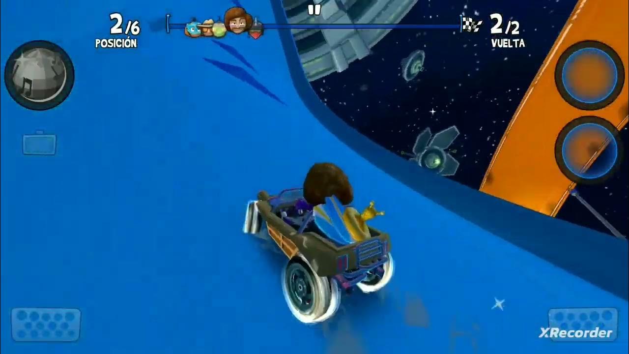 Gizmo 3 Vs Gizmo 3 Adventure BB Racing 3 Adventure Island, 2da Vuelta en Outer Limit 🌌 - YouTube