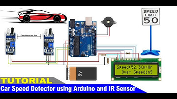 How to make a Car Speed Detector using Arduino and IR Sensor | Vehicle Speed Detector
