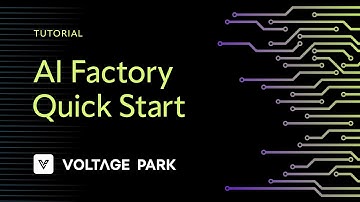 How to Use the AI Factory Tutorial | Voltage Park