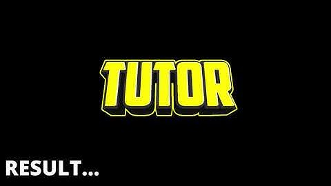 [PZP] HOW TO MAKE 2D GAMING INTRO TEXT ON PANZOID || MANIC INTROS