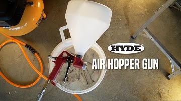 HYDE Air Texture Hopper Gun (09980)