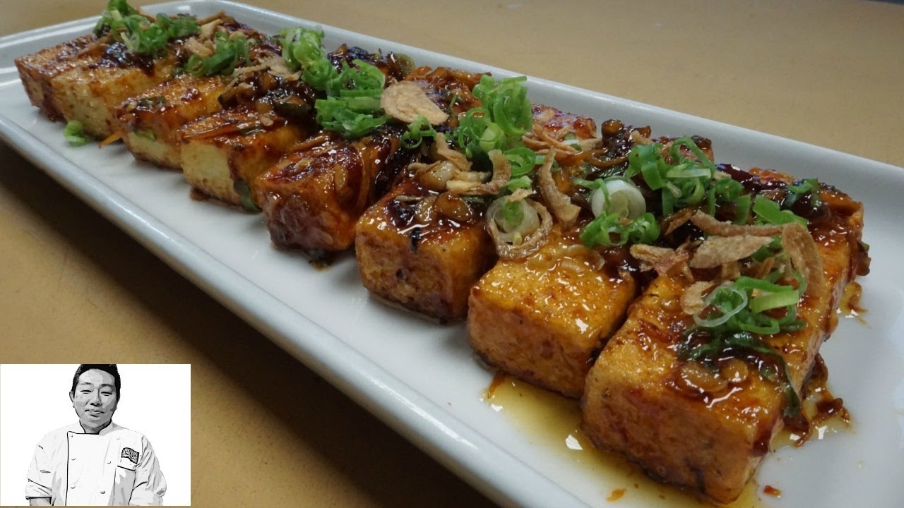Fried Tofu With Spicy Teriyaki Glaze - How To Series | Hiroyuki Terada - Diaries of a Master Sushi Chef