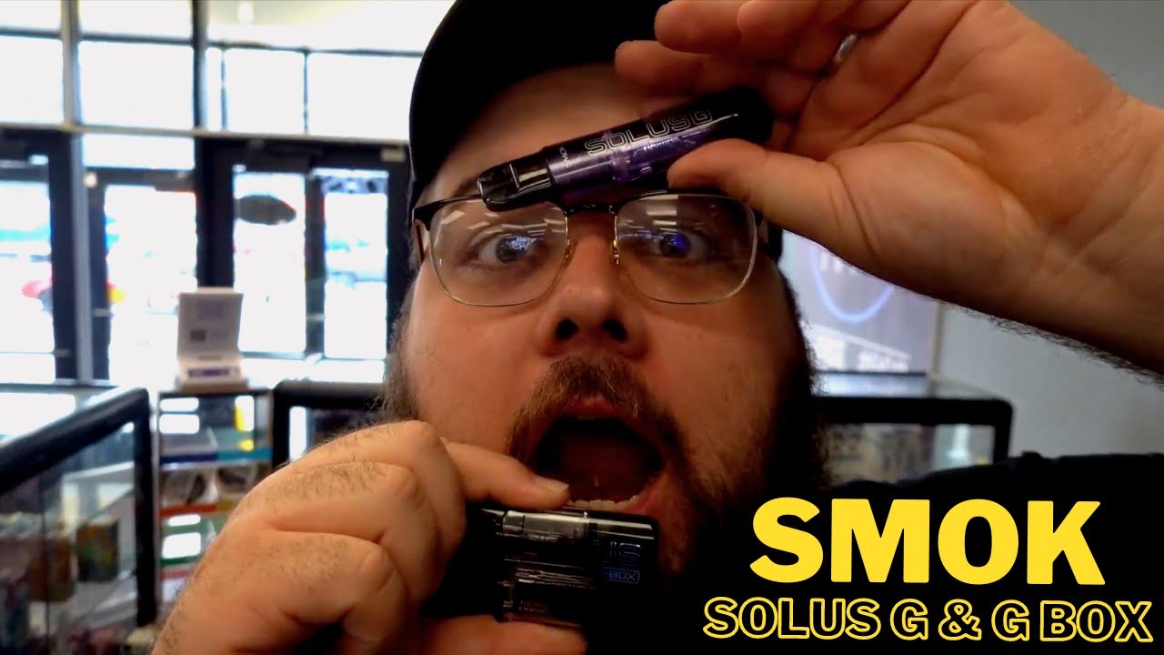 PORTABLE & POWERFUL! - SMOK SOLUS G & SOLUS G BOX