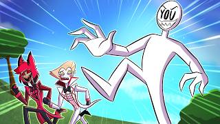 YOU Become a GIANT in Tiny Hide & Seek against the Hazbin Hotel