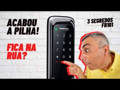 Vídeo: Como eu troco a bateria da minha fechadura SecuRam?