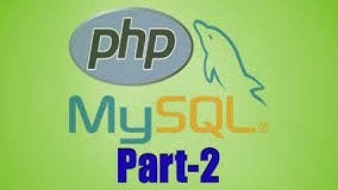 php with mysql Part 2 in bangla tutorial