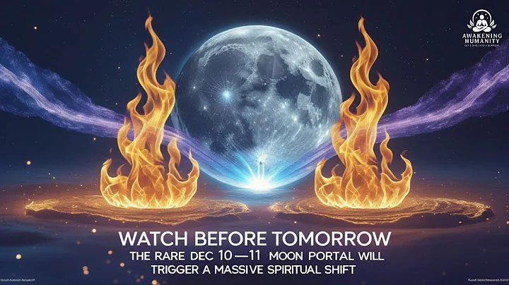 TWIN FLAMES: WATCH BEFORE TOMORROW! The Rare Dec 10–11 Moon Portal Will Trigger a Massive...