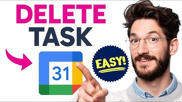 How to DELETE Tasks in Google Calendar (Step by Step) 2025