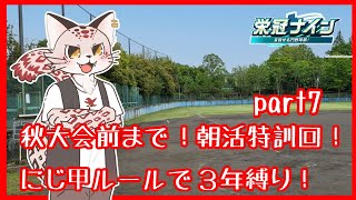 【栄冠ナイン】初心者ユキヒョウ監督とケモV野球部【part7】